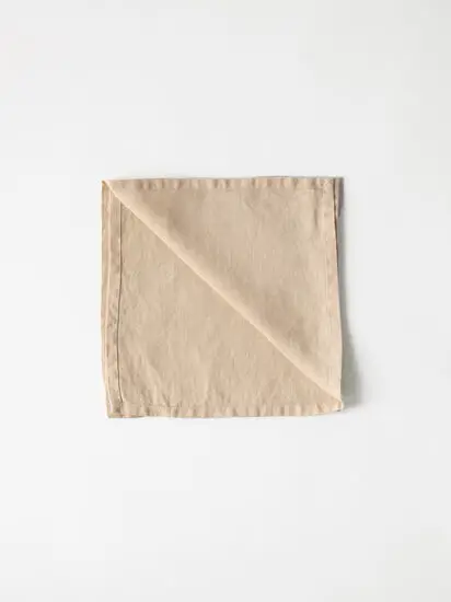 Tell Me More - Napkin linen - sand