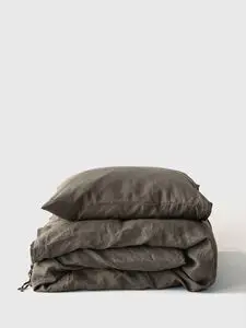 Tell Me More - Duvet cover linen 140x200 - taupe