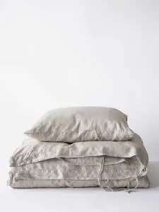 Tell Me More - Duvet cover linen 240x220 - warm grey