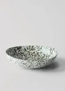 Tell Me More - Rivoli salad bowl medium - green splatter