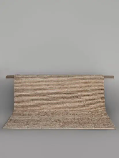 Tell Me More - Hemp wool stripe 170x240