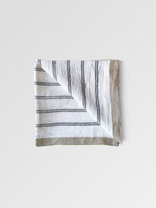 Tell Me More - Maya napkin - natural stripe