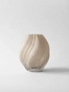 Tell Me More - Noma vase - linen - 23 cm x 19 cm