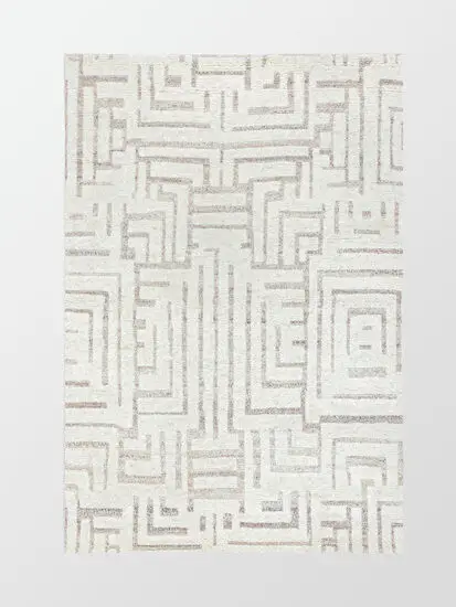 Tell Me More - Viby wool carpet 170x240 - Ivory/brown