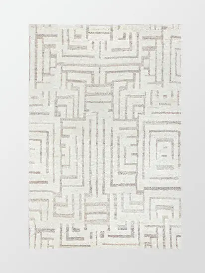 Tell Me More - Viby wool carpet 200x300 - Ivory/brow