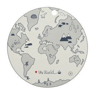 Image of OYOY dækkeserviet - The World dækkeserviet