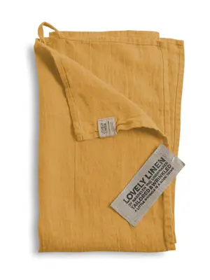 Lovely Linen - Viskestykke - Honey - 45x70 cm