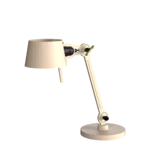 Tonone - BOLT DESK 1ARM SMALL FOOT - lightning white