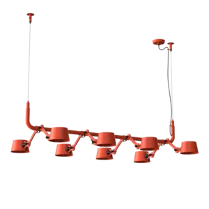 Tonone - BOLT 8-PACK PENDANT - striking orange