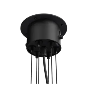 Tonone - BOLT CHANDELIER 6 ARM - smokey black