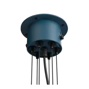 Tonone - BOLT CHANDELIER 6 ARM - thunder blue