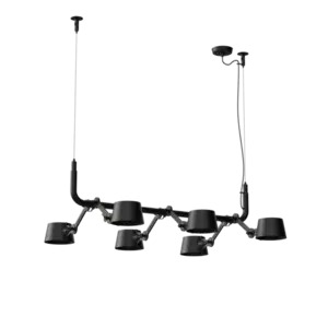 Tonone - BOLT 6-PACK PENDANT - smokey black