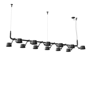 Tonone - BOLT 12-PACK PENDANT - smokey black