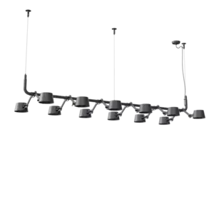 Tonone - BOLT 12-PACK PENDANT - midnight grey