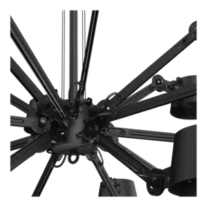 Tonone - BOLT CHANDELIER 18 ARMS - smokey black