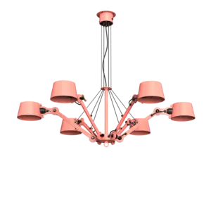 Tonone - BOLT CHANDELIER 6 ARM - daybreak rose