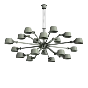 Tonone - BOLT CHANDELIER 18 ARMS - flux green