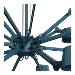 Tonone - BOLT CHANDELIER 18 ARMS - thunder blue