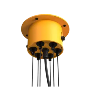 Tonone - BOLT CHANDELIER 18 ARMS - sunny yellow