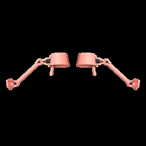 Tonone - BOLT BED SIDEFIT INSTALL SET - daybreak rose