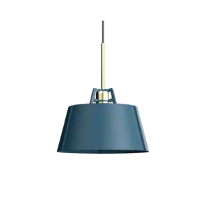 Tonone - BELLA PENDANT - thunder blue / brass