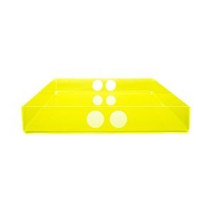 Image of Tray bakke i neon gul fra Neon Living (stor) - neonyellow (29 x 41 cm)