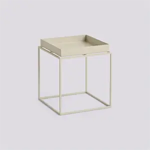 Hay - Bord - Tray Table - 30x30 cm - Varm Beige
