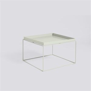 Image of Hay bord - Tray Table coffee Square - varm grå