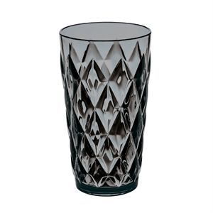 Image of Koziol - Crystal glas i plastik - anthracite/transp. (450 ml.)