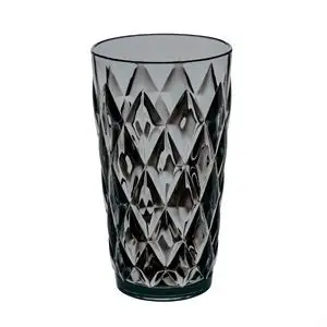 Koziol - Crystal glas i plastik - anthracite/transp. (450 ml.)