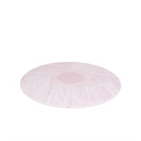 bObles - Rundt tumlegulv - Rosa lys marmor 