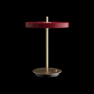 Umage - Table bordlampe - Asteria - Ruby red - Ø31 cm