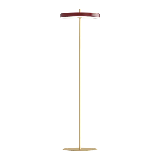 Umage - Gulvlampe - Asteria Floor - Ruby red - Ø43 cm