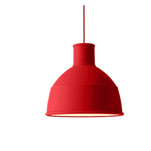 Image of Muuto - Unfold pendant - dusty red