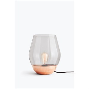 New Works - Bowl lampe - copper/smoked 