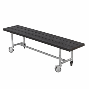 Image of PLUS - Urban Picnic - Plankebænk 177cm - genbrugsplast sort