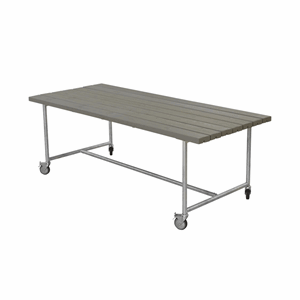 Image of PLUS - Urban Picnic - plankebord 207cm - grundmalet gråbrun