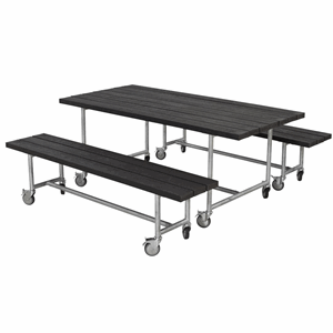Image of PLUS - Urban Picnic - Plankesæt 177cm - genbrugsplast sort