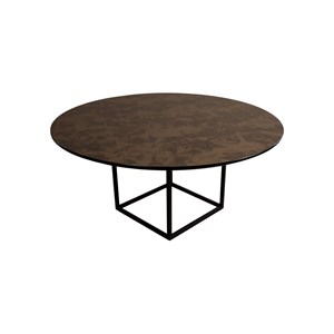 Specktrum - Sofabord - Shade Coffee Table - Black/Brown - Ø90 cm