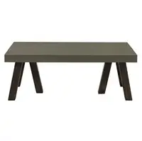 Fuhrhome - Edison Sofabord med beton overflade- Grå / Brun