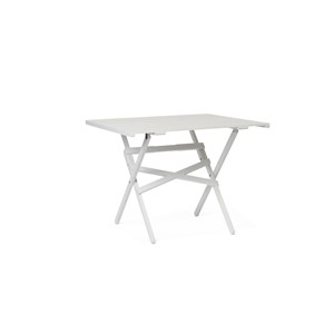 Skovshoved Møbelfabrik - Havebord - Vallø 90 Lamel - Hvid - 90x90 cm