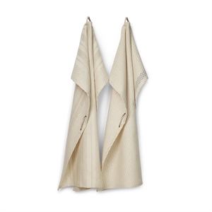 Compliments - Viskestykke - Mount Tea Towels 50x70 cm - 2 pack - Sand
