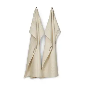 Compliments - Viskestykke - Mount Tea Towels 50x70 cm - 2 pack - Sand