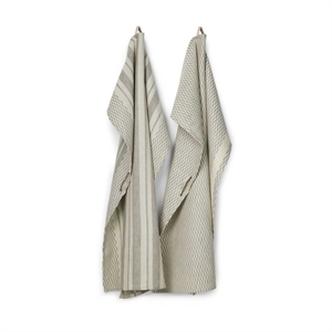 Compliments - Viskestykke - Mount Tea Towels 50x70 cm - 2 pack - Grå