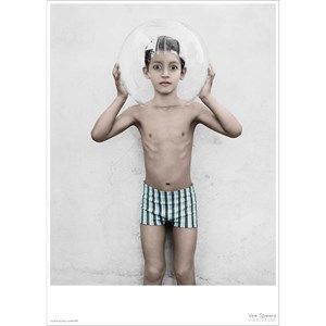 Image of VISSEVASSE plakat - "The Birthday Party" untitled #35 (50x70 cm)