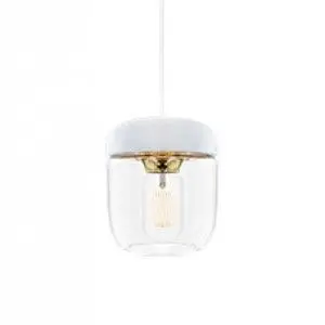  Vita - Acorn white polished brass