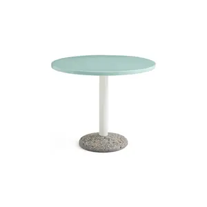 HAY havebord - Keramik bord - Ceramic table - Lys mint - Ø90 cm