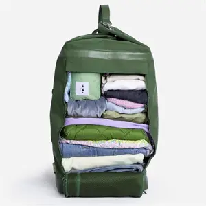 KAOS - Rygsæk, Weekend bag, Grøn, 40 Liter - 28x50x28 cm