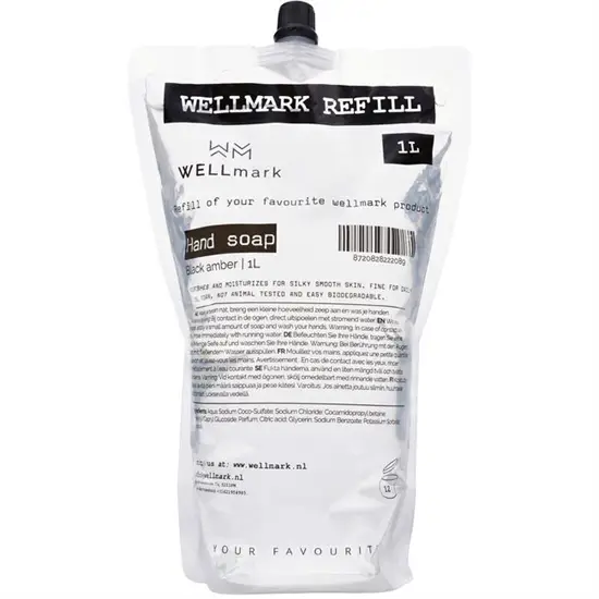 WELLmark - Refill Hand Soap Dark Amber 1L