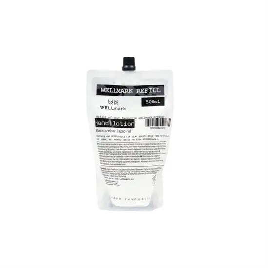 WELLmark - Refill hånd lotion 500 ml Dark Amber